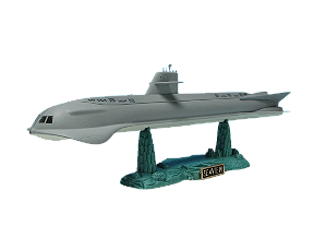 Submarino Seaview Montado  Pequeno  1/350 Moebius