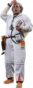 Boneco Hot Toys Back to the Future 1/6  Dr Brown  De Volta Para O Futuro Geek
