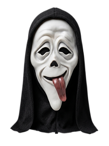 Máscara Realista Terror Horror Halloween Ghost Face Panico versão 01 Scream Mask  Cosplay