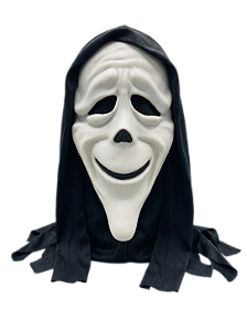 Máscara Realista Terror Horror Halloween Ghost Face Panico versão 02 Scream Mask Cosplay