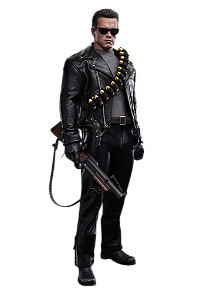 Boneco Hot Toys MMS795 Exterminador do Futuro 2: Judgment Day - T-800 (2.0) Geek