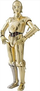 Boneco Star Wars C3PO Chogokin  1/6 Tamashii Nations Diecast  Escala 1/6  -  Geek
