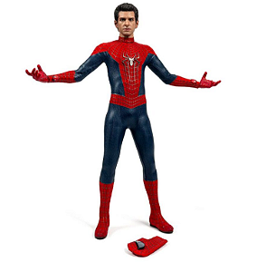 Boneco Hot Toys The Amazing Spider Man 1/6 - Andrew Garfield Mms658 1/6  -  Geek