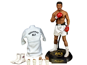 Boneco Lutador  Muhammad Ali 1/6 Escala 1/6 Iconiq Studios -  Geek