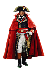 Boneco Imperador da França Napoleão Bonaparte  Escala 1/6 Did Toys -  Geek