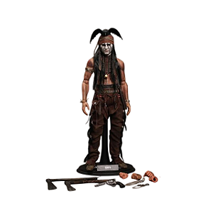 Boneco Tonto Lone Ranger  1/6 Hot Toys Geek