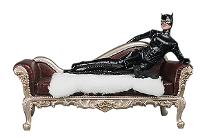 Boneco Mulher Gato Michelle Pfeiffer  Catwoman Batman 1992 Returns  Escala 1/6 - Eternal Toys deluxe  Geek