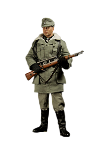 Boneco Major Erwin Konig 1/6 Did Enemy At The Gates Militar