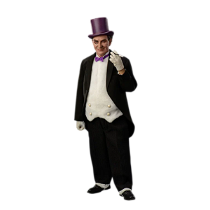 Boneco Mars Toys MAT029 Umbrella Villain 1966 Pinguim 1966 Batman Classic