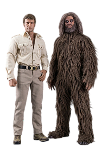 Boneco the Six Million Dollar Man & Bionic Bigfoot Supermad 1/6