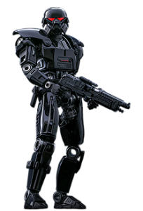 Boneco Hot Toys Dark Trooper Star Wars 1/6 Tms032