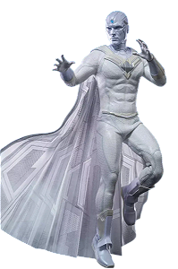 Boneco Visão Branco (The Vision - TMS054) da Hot Toys, WandaVision da Marvel. Geek