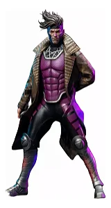 Boneco Cajun Card Dealer Gambit em escala 1/6 da marca SooSoo Toys