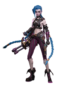 Boneca Jinx 1/6 Hot Toys Arcane Geek