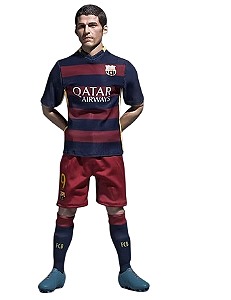 Boneco Jogador Luis Suárez FC Barcelona temporada 2015/16, ZCWO Geek