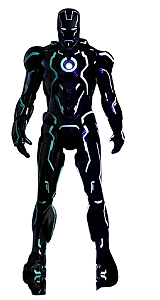 Boneco Iron Man Hot Toys Neon Tech Mark Iv Toy Fair Homen ferro Iron Man Hot Toys Neon Tech