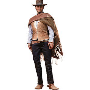 boneco Sideshow Colletibles Clint Eastwood The Good The Bad & The Ugly The Man With No Name 1/6