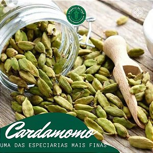 Cardamomo grão bagas - Pacote 100G
