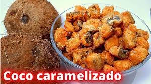 Coco caramelizado - Pacote 100G