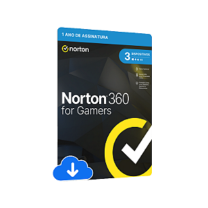 Norton 360 Para Gamers 50gb - 1 Usuario 3 Dispositivos 12 Meses Esd