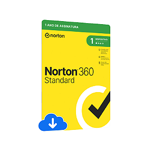 Norton 360 Standard 10gb - 1 Usuario; 1 Dispositivo - 12 Meses Esd