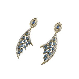 Brinco Angel com Topázio