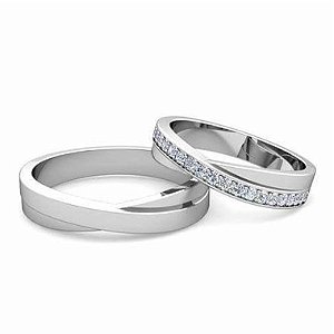 Par de Alianças Eternal Honor