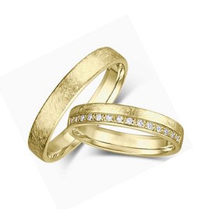 Par de Alianças Jasmine