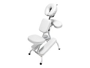 Cadeira para Quick Massage / Shiatsu Branca com Estrutura Branca - Legno