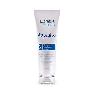 Aquaface Creme Esfoliante Facial 250 g | Extratos da Terra