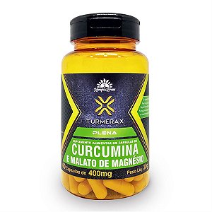 Turmerax Plena Cúrcuma e Magnésio Dimalato Cápsula 60cps