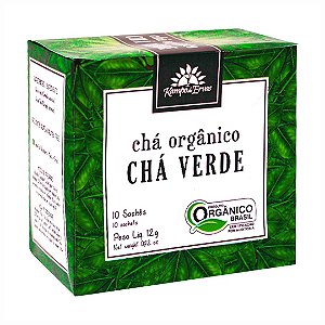 Chá Verde Orgânico 10 Sachês Kampo de Ervas