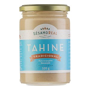 Tahine Tradicional Sésamo Real Vidro 320g Pasta De Gergelim