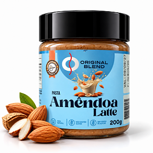 Pasta Nuts Amêndoa Latte 210g Original Blend - Leite Vegetal