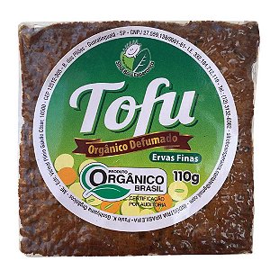 Tofu Defumado Com Ervas Finas 110g Orgânico Certificado