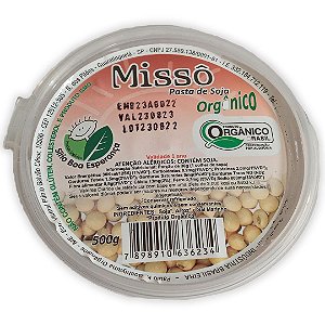 Missô Orgânico Certificado 500g - Pasta De Soja