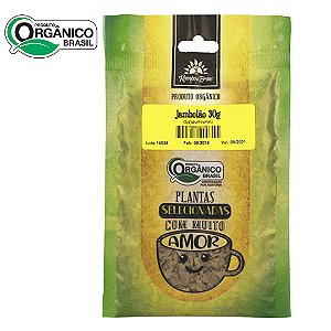 Jambolão Orgânico Certificado 100% Folhas  - Kampo de Ervas