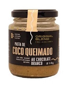 Pasta de Coco Queimado + Chocolate Branco 210g Original Blend