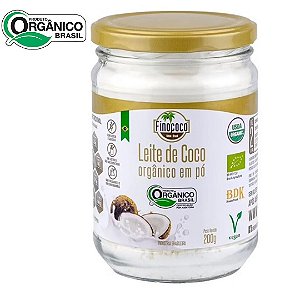 Leite de Coco Orgânico Pó 200g Finococo - Leite Vegetal