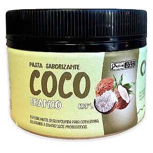 Pasta Saborizante de Coco Branco 100% 200g Original Blend