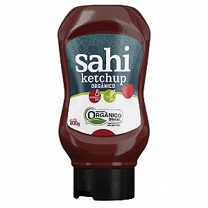 Ketchup Orgânico 200g Sahi Sem Conservantes Sem Glúten