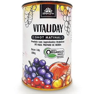 Shot Matinal Orgânico Vitaliday 150g Kampo de Ervas