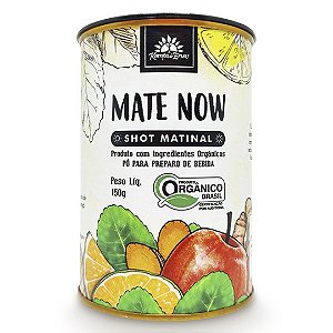Shot Matinal Orgânico Mate Now 150g Kampo de Ervas