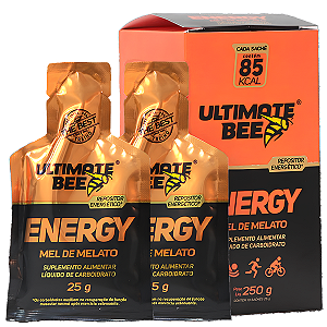 Kit 2x Sachê Mel Melato de Bracatinga Orgânico  Energético Ultimate Bee - 25G