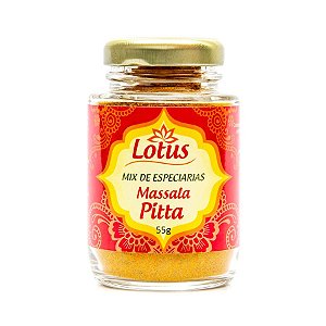 Massala Dosha Pitta 55g Lotus - Tempero Ayurveda