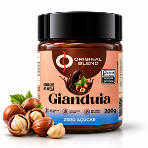 Creme de Avelã Tipo Italiano Gianduia Zero 200g Original Blend Zero Açúcar
