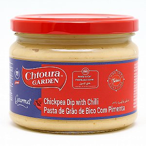 Hommus Patê de Grão de Bico e Pimenta Gourmet 310g Importado do Líbano