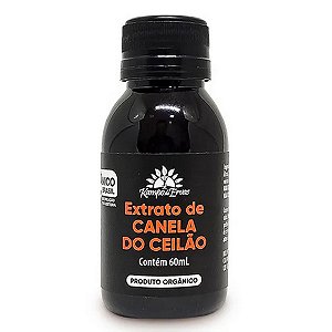 Extrato de Canela do Ceilão Orgânico 60ml Kampo de Ervas