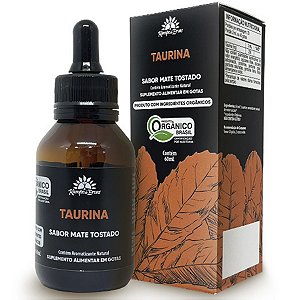 Taurina sabor Mate Tostado Orgânico 60ml Kampo de Ervas
