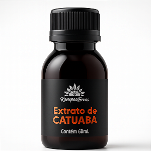 Extrato de Catuaba Natural 60ml Kampo de Ervas